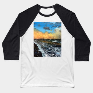 'SUNSET, WILD DUNES' Baseball T-Shirt